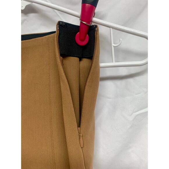 Talbots Portland Pant 2P Camel Brown Stretch Ankle Pull-On Work Pants - Picture 6 of 6